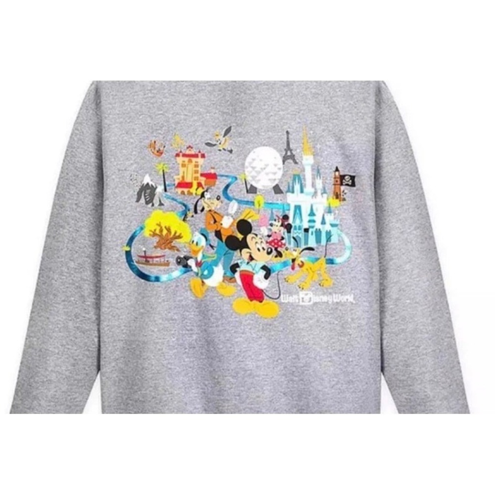 Disneyland Resort Mickey‎ and Friends Park Icons Zip-Up Hoodie.